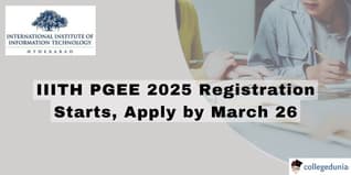 IIITH PGEE 2025 Registration Starts, Apply Now!